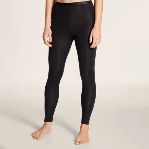 Calida, CALIDA Leggings "True Confidence" wärmend, elastisch, Feinripp-Qualität, atmungsaktiv, weich