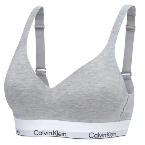 Calvin Klein, Calvin Klein - Bralette, für Damen, Grau, Größe XL