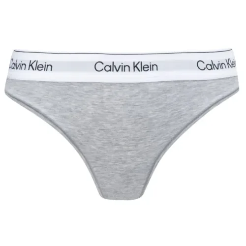 Calvin Klein, Calvin Klein - String, für Damen, Grau, Größe M