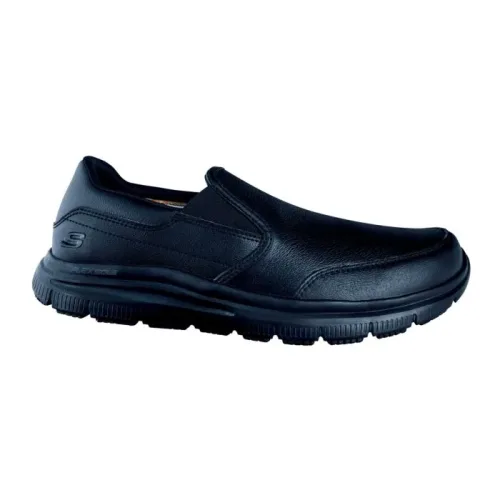 Skechers, Skechers Berufsschuh "FLEX ADVANTAGE SR" Slipper für Gastronomie, Pflege, Krankenhaus mit Stretcheinsatz