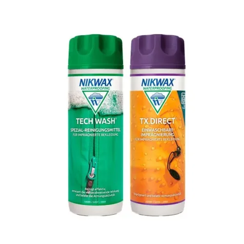 Nikwax, NIKWAX Tech Wash/TX.Direct Wash-IN Duo (2x300ml)