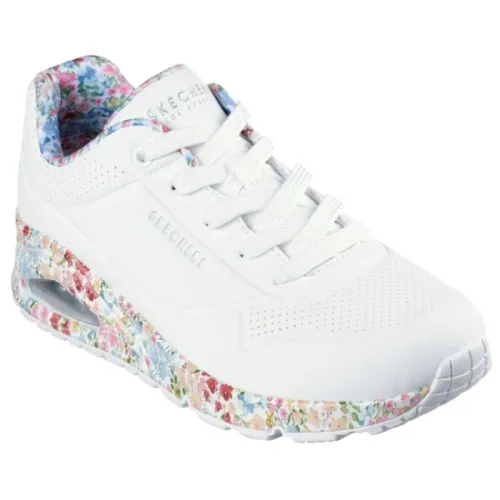 Skechers, Skechers Sneaker "UNO-MAJESTIC GARDEN", Keilsneaker, Plateausneaker mit bedruckter Sohle