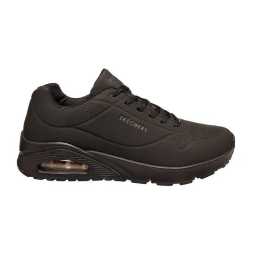 Skechers, Skechers Sneaker "Uno - Stand on Air", Freizeitschuh, Halbschuh, Schnürschuh mit extra Dämpfung