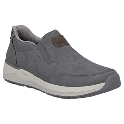 bonprix, bonprix Rieker Slippergrau 46Herren
