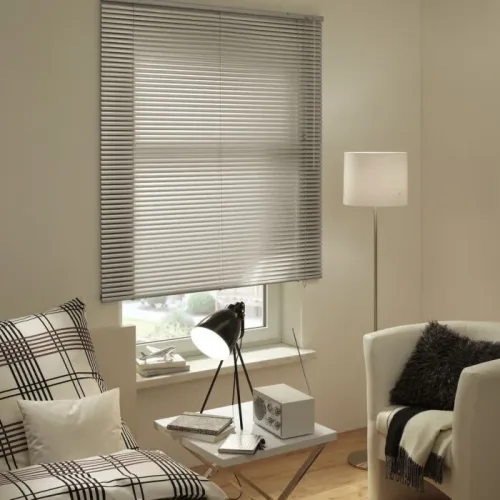 Gardinia, GARDINIA Jalousie "Aluminium-Jalousie zum Klemmen" ohne Bohren freihängend Bestseller mit über 900 4,5-Sterne-Bewertungen, mit Klemmhalter