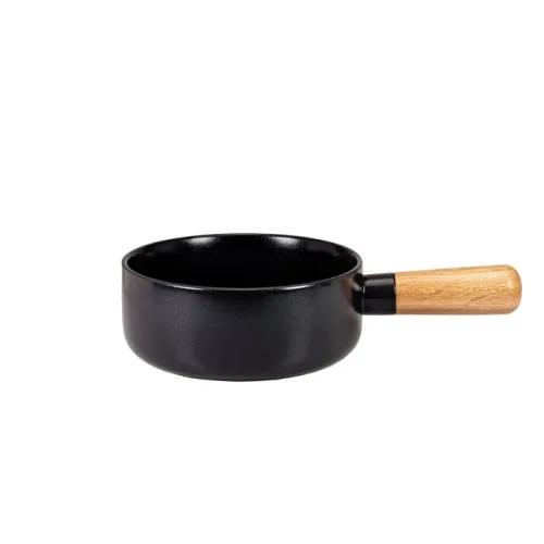 Kadastar, Kadastar - Caquelon für Käsefondue, 22cm, Black