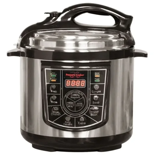 BEST DIRECT, BEST DIRECT Starlyf Pressure Cooker Schnellkochtopf – Reiskocher – edelstahl / schwarz