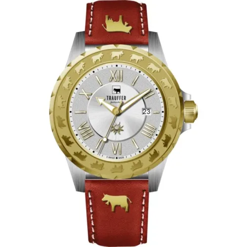 Trauffer, Trauffer TR-AL-01-BL-24 Alpenaufzug Damen Uhr