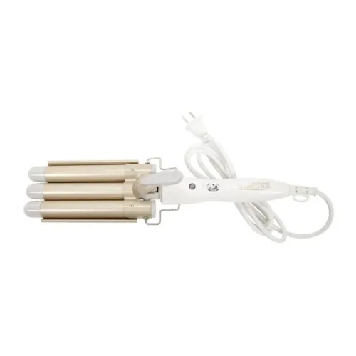 VELFORM, VELFORM - Tri-wave Curler - 3-stäbiger Lockenstab, Goldrosa