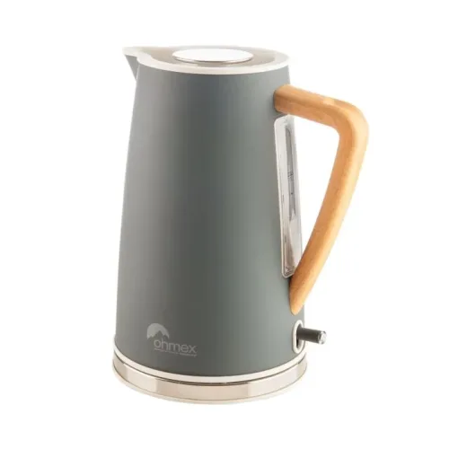 Ohmex, Ohmex OHM-KTL-1117 Wasserkocher Design nordisch – grau