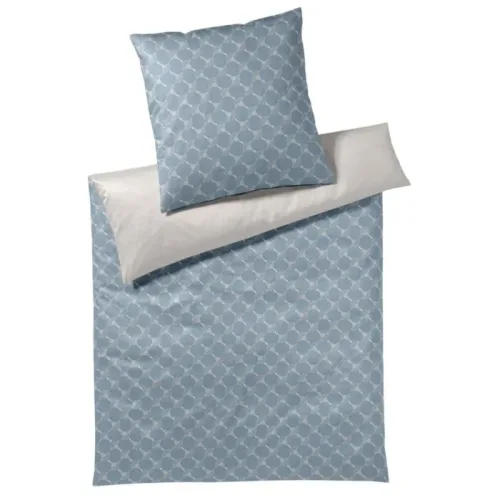 Schubiger Möbel, Elegante Bettwäsche Cornflower Double, Bright Blue  | Schubiger Möbel