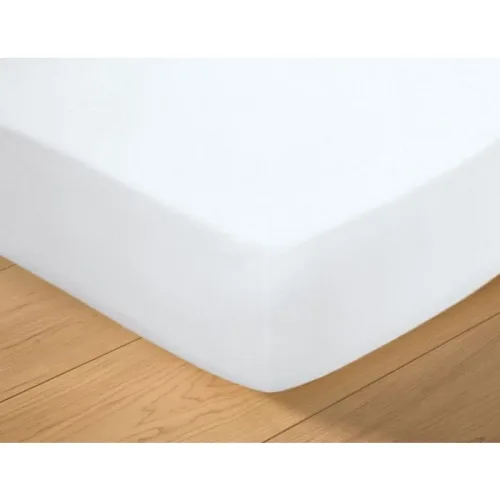 Living Home, Living Home Molton Frottee Weiss Baumwolle 200 cm 120 cm - Farbe: white - Molton