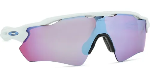 Luxottica Fashion Brillen Vertriebs GmbH, Luxottica Fashion Brillen Vertriebs GmbH Oakley OO9208 RADAR EV PATH Herren-Sonnenbrille Halbrand Monoscheibe Kunststoff-Gestell, Weiß