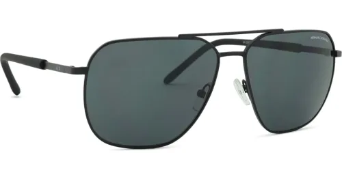 Luxottica Fashion Brillen Vertriebs GmbH, Luxottica Fashion Brillen Vertriebs GmbH Emporio Armani 0AX2057S Herren-Sonnenbrille Vollrand Pilot Metall-Gestell, Schwarz