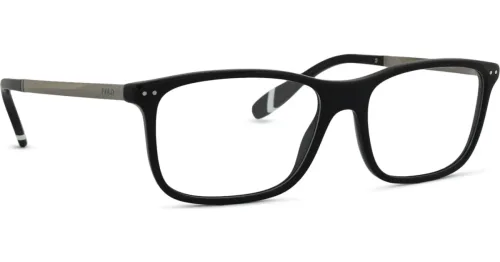 Luxottica Fashion Brillen Vertriebs GmbH, Luxottica Fashion Brillen Vertriebs GmbH Polo Ralph Lauren 0PH2273 Herren-Brille inkl. Gläser Vollrand Quadratisch Acetat-Gestell 56/17/150, Schwarz