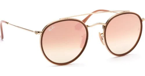Rayban, Ray-Ban Round Double Bridge Rb3647n 001/7o 51-22 | Sonnenbrillen