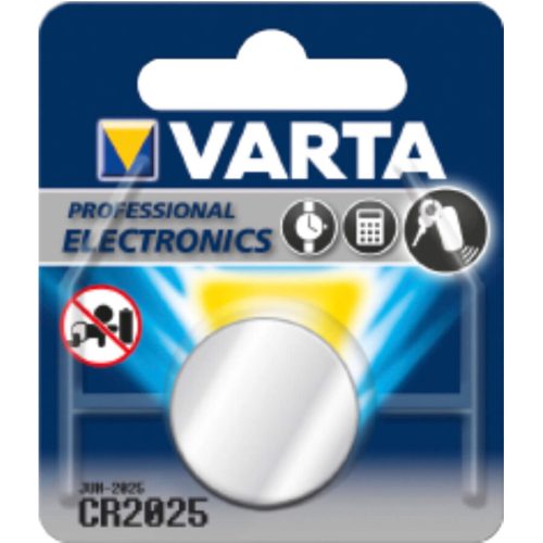 VARTA, VARTA Knopfzelle Lith. CR2025,3V 6025101401 170 mAh 1 St&uuml;ck