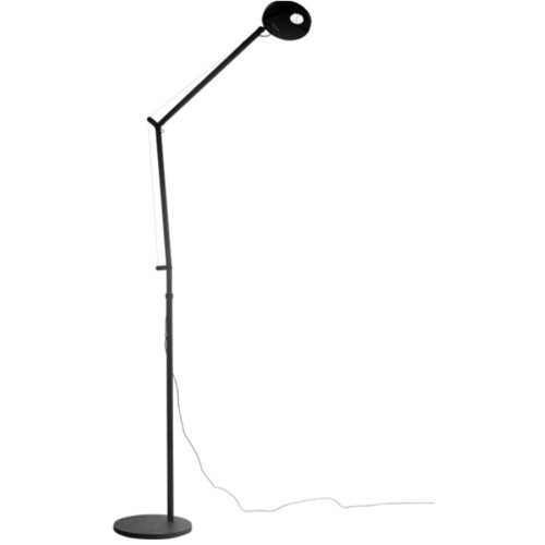 Artemide, Designer-Leselampe Artemide Demetra H 100 cm - Farbe: alluminium/grau - LED - Lichtfarbe: Warmweiss - Material: Metall - Designer-Leselampe- LED