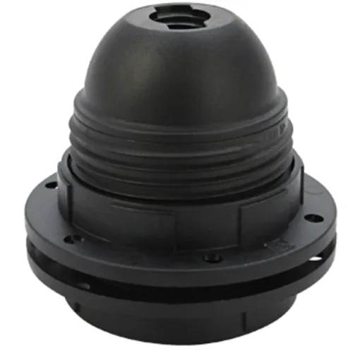 LIVIQUE, Lampenfassung Bulb Schwarz - Lampenfassung