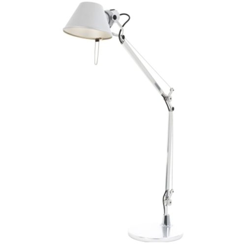 Artemide, Designer-Tischlampe Artemide Tolomeo Mini silber H 54 cm - LED - Lichtfarbe: Warmweiss - Material: Aluminium - Designer-Tischlampe- LED