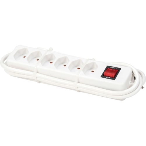 MyDeal, MyDeal Steckerleiste Leno Weiss Kunststoff 8.5 cm - Steckerleiste