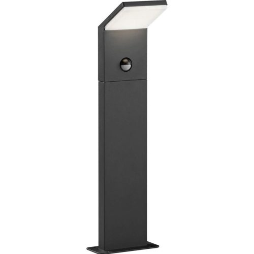 LIVIQUE, Stehlampe aussen Vive Grau Aluminium 10 cm 50 cm - Farbe: anthrazit - LED - Lichtfarbe: Warmweiss - Material: Aluguss - Stehlampe aussen- LED