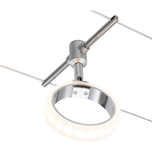 LIVIQUE, System Oria Silber Kunststoff/Metall 18 cm 10 cm - LED - Lichtfarbe: Warmweiss - Material: Metall/Kunststoff - System- LED Energiesparlampe