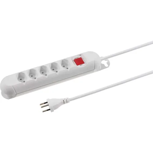 STEBA STRONG, Steba Steckdose mit Reset-Schalter | 5 × T13 | 3 × 1