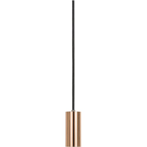 LIVIQUE, Pendellampe Industrial Kupfer Kunststoff/Metall 4 cm 300 cm - Material: Metall/Kunststoff - Pendellampe