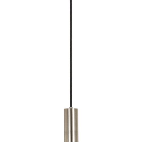 LIVIQUE, Pendellampe Industrial Silber/Schwarz Kunststoff/Metall 4 cm 300 cm - Material: Metall/Kunststoff - Pendellampe