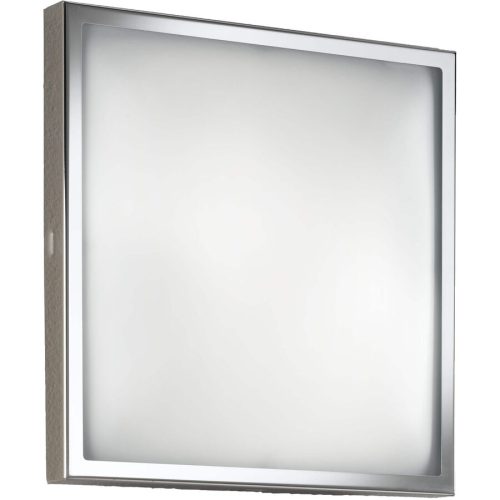 LIVIQUE, Deckenlampe Opus Grau Metall 40 cm 12 cm - Farbe: verchromt - Deckenlampe