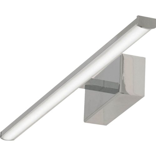 LIVIQUE, Wandlampe Nuria Grau Metall 50 cm 5.5 cm - Farbe: verchromt - LED - Lichtfarbe: Warmweiss - Wandlampe- LED Energiesparlampe