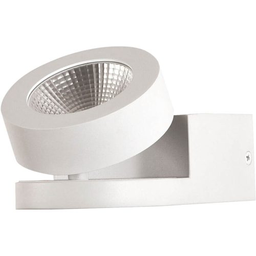 LIVIQUE, Wandlampe Barnes Weiss Aluminium 10 cm 5.6 cm - LED - Lichtfarbe: Warmweiss - Wandlampe- LED Energiesparlampe