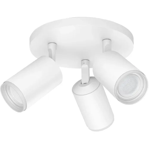 Philips Hue, Philips Hue Spotleuchte Fugato Weiss 3 × 5.7 W