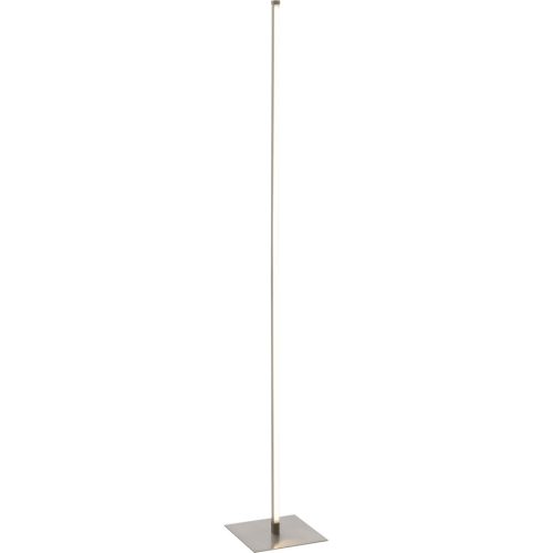 LIVIQUE, Stehlampe Elin Silber/Grau Metall 22 cm 144 cm - Farbe: Nickel satiniert - LED - Lichtfarbe: Extra warmweiss - Stehlampe- LED Energiesparlampe