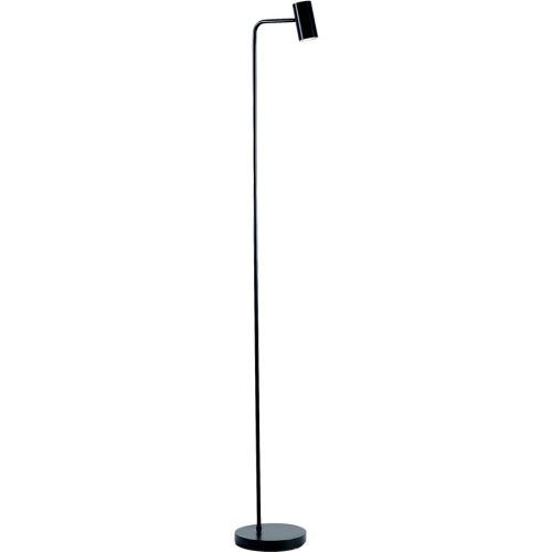 LIVIQUE, Leselampe Marmentino Schwarz Metall 20 cm 147 cm Drehbar - Farbe: schwarz matt - Leselampe