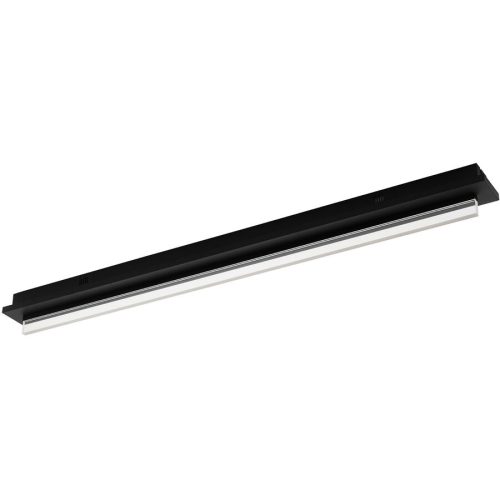 Eglo, Eglo Deckenlampe Spadafora Schwarz Aluminium/Kunststoff/Stahl 8 cm 10 cm - LED - Lichtfarbe: Warmweiss - Material: Aluminium/Stahl/Kunststoff -