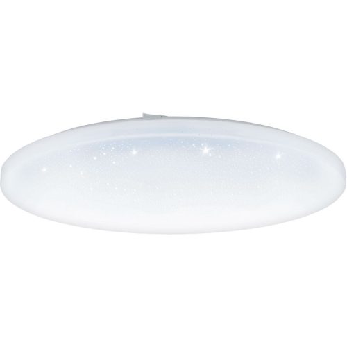 Eglo, Eglo Deckenlampe Frania-S Transparent Stahl/Kunststoff 7 cm - Farbe: glas - LED - Lichtfarbe: Warmweiss - Material: Kunststoff/Stahl - Deckenlampe-