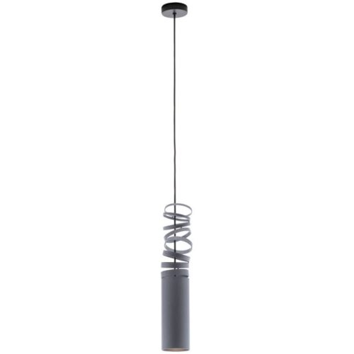 Artemide, Designer-Pendellampe Artemide Decomposé Light E27 D 9.8 cm - Farbe: rauchgrau - Lichtfarbe: Extra warmweiss - Material: Aluminium -