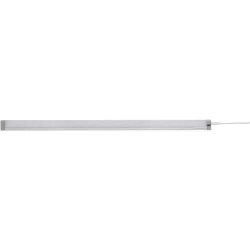 LIVIQUE, Unterbaulampe Telefunken Silber Kunststoff 58 cm 1 cm - LED - Lichtfarbe: Helles Neutralweiss - Unterbaulampe- LED Energiesparlampe