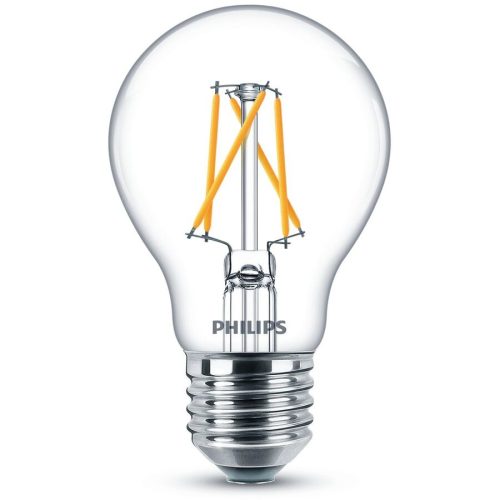 Philips LED, Philips LED 77213001 LED EEK F (A - G) E27 Glühlampenform 7.5 W, 3 W, 1.6 W = 60 W, 30 W, 16 W Warmweiß (Ø x L) 6 cm x