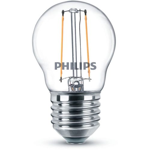 Philips LED, Philips LED 76329900 LED EEK F (A - G) E27 Tropfenform 2 W = 25 W Warmweiß (Ø x L) 4.5 cm x 7.8 cm 1 St.