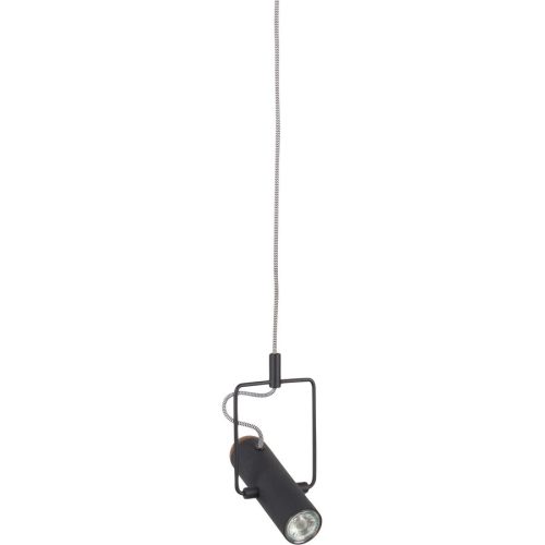 Zuiver, Zuiver Pendellampe MARLON Schwarz Kunststoff/Metall 12 cm 160 mm - LED - Lichtfarbe: Warmweiss - Material: Eisen - Pendellampe- LED Energiesparlampe