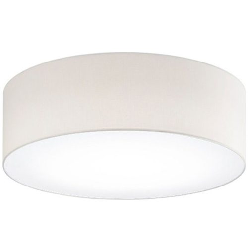 LIVIQUE, Deckenlampe Noah Beige Metall/Stoff 50 cm 16 cm - Farbe: creme - LED - Lichtfarbe: Neutralweiss - Material: Metall/ Stoff - Deckenlampe- LED