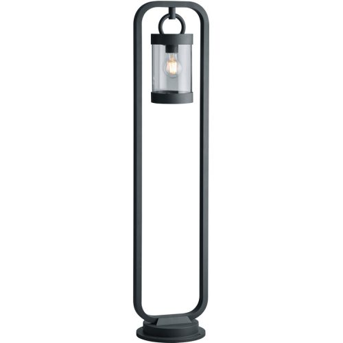LIVIQUE, Aussenlampe Surlie Grau Aluminium 21 cm 100 cm - Farbe: anthrazit - Material: Aluguss - Aussenlampe