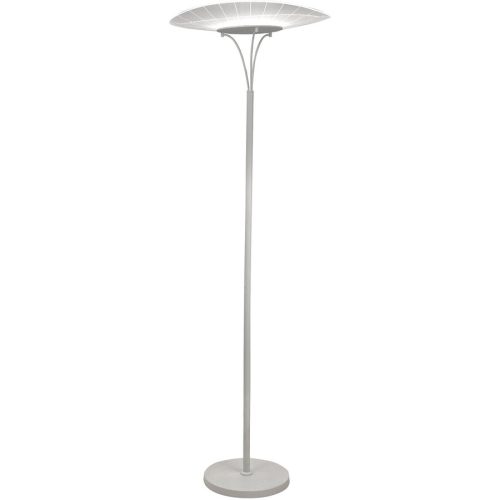 LIVIQUE, Stehlampe Arber Weiss 49 cm 175 cm - LED - Lichtfarbe: Warmweiss - Material: Metall/Methacrylat - Stehlampe- LED Energiesparlampe