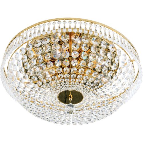 Briamond, Briamond Deckenlampe Sheraton Gold Kristall/Messing 55 cm 22 cm - Material: Messing/Kristall - Deckenlampe