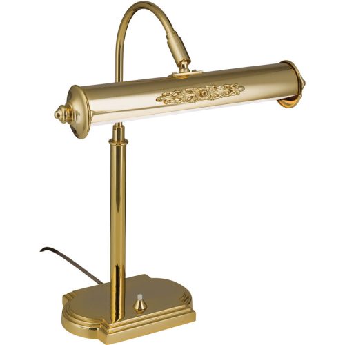 Briamond, Briamond Bürolampe Dunaj Gold Messing 30 cm 41 cm - Bürolampe