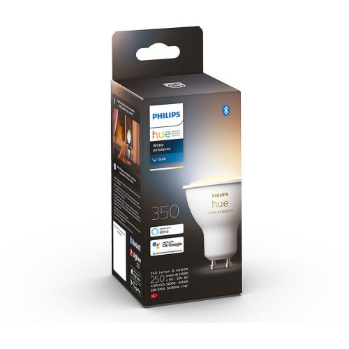 Philips Hue, Philips Hue Gu10 White Ambiance LED Lampe 4.3 W