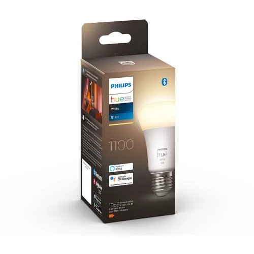 Philips, Philips Hue LED-Leuchtmittel 929003856101 EEK: E (A - G) Hue White E27 Warmweiß